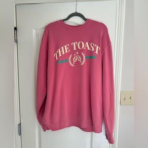 The Toast Sweatshirt BRAND NEW NEVER WORN